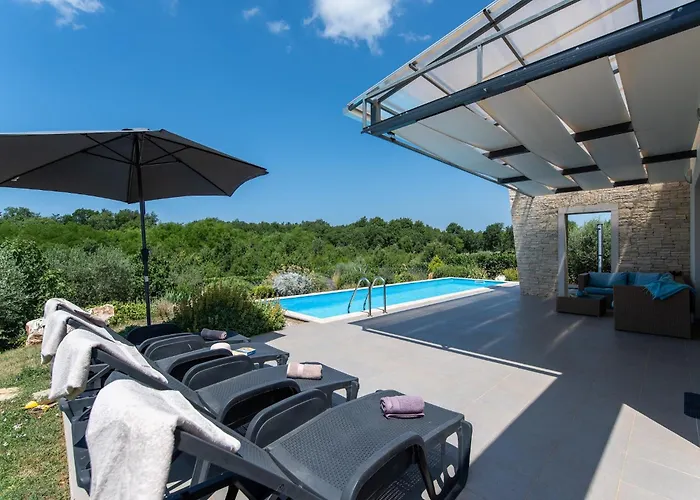Casa de Férias Pleasant In Novigrad With Private Pool *