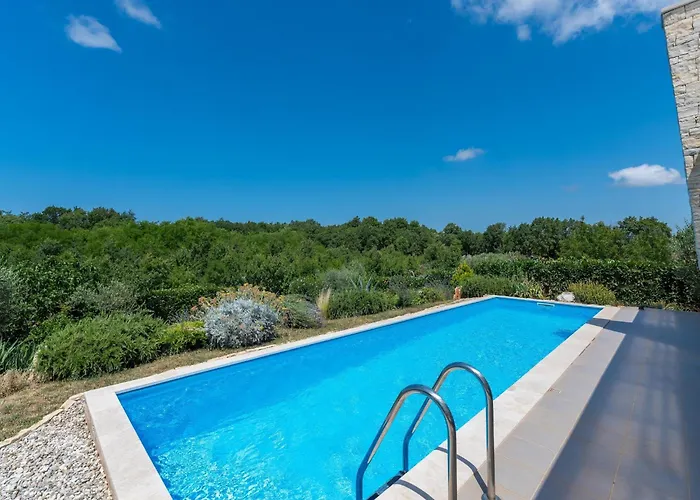 Casa de Férias Pleasant In Novigrad With Private Pool